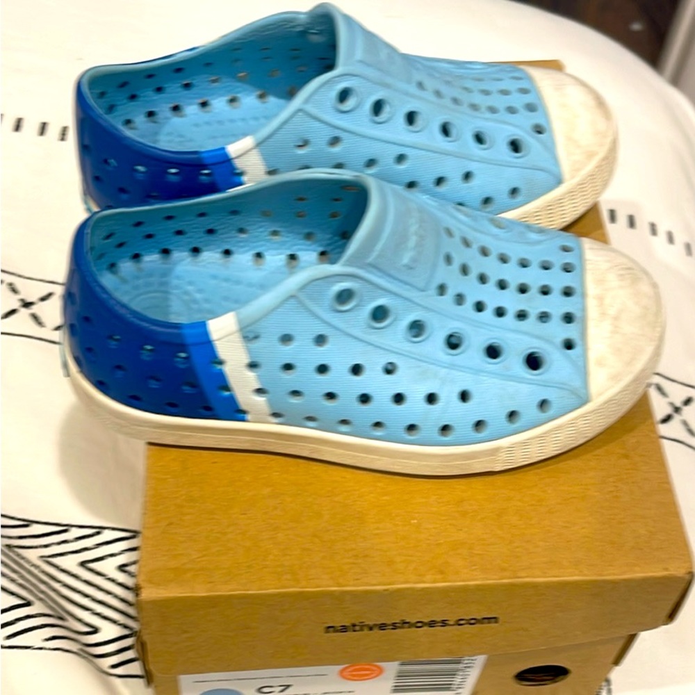 Native shoes c7 blue
